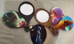 آینه چوبی زنانه