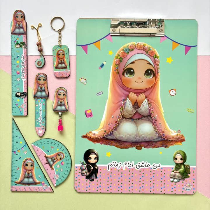 ست دخترانه 8 تیکه طرح 4