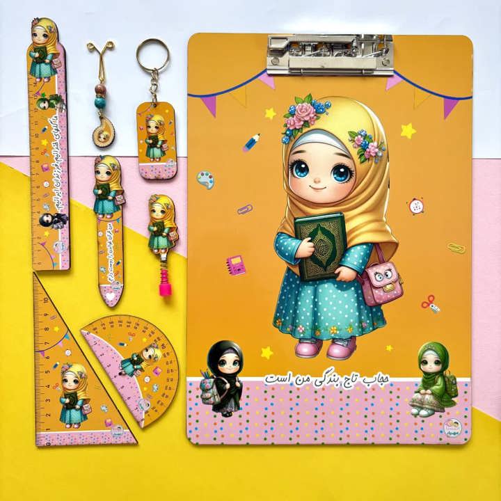 ست دخترانه 8 تیکه طرح 5